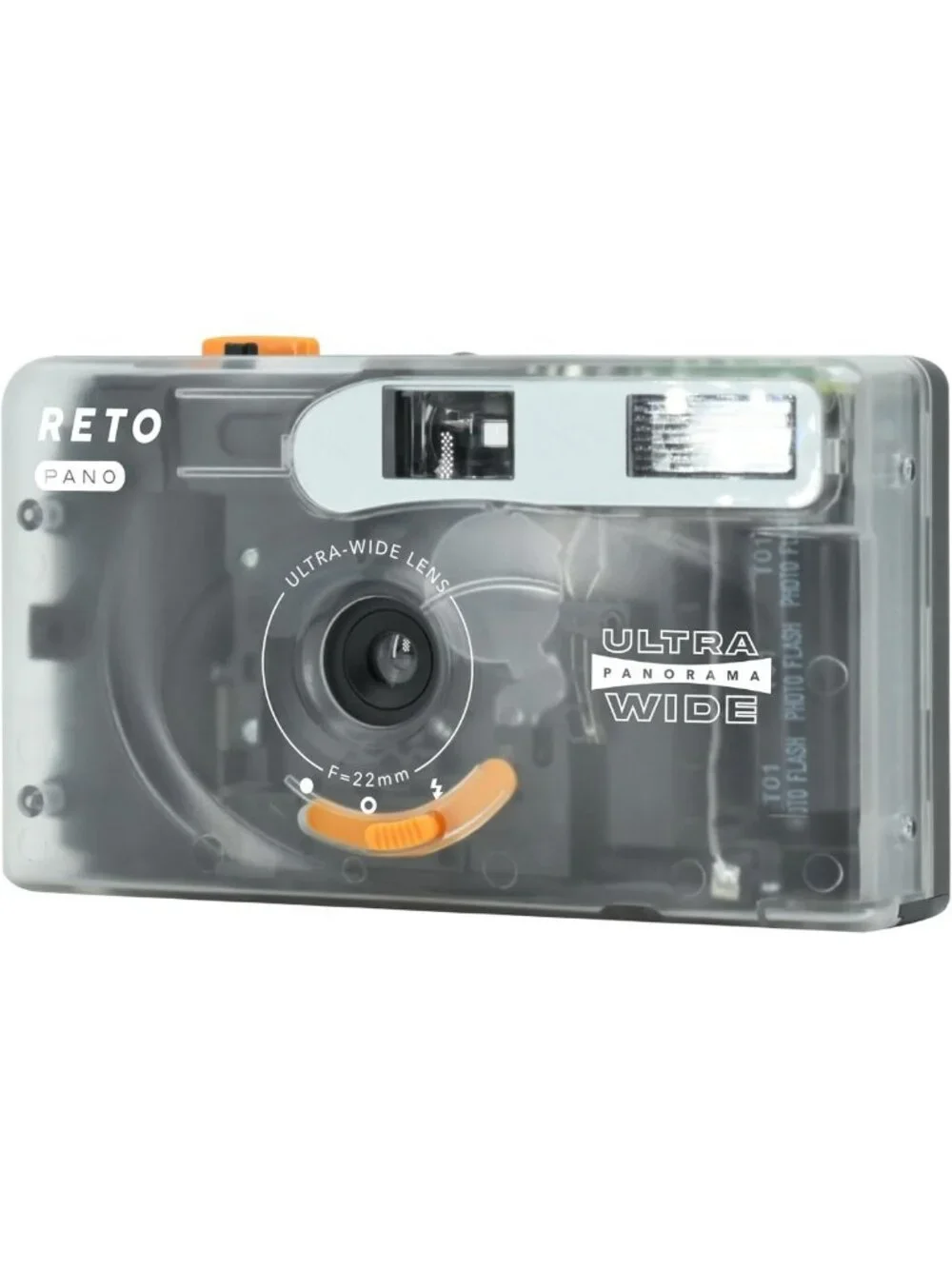 35mm Film Camera with 22mm Wide Lens, Panorama & Cinematic Modes, Easy Switch